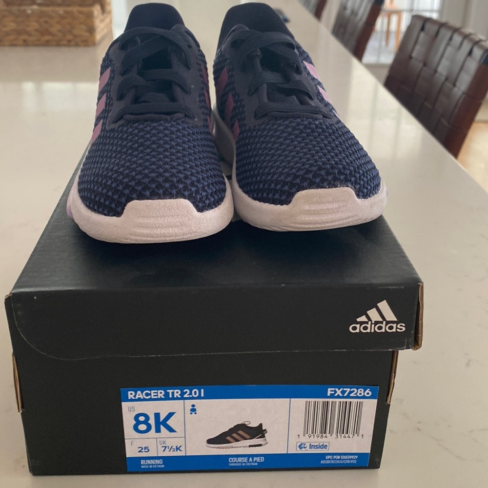 Toddler Girl Adidad Racer TR 2.0 size 8